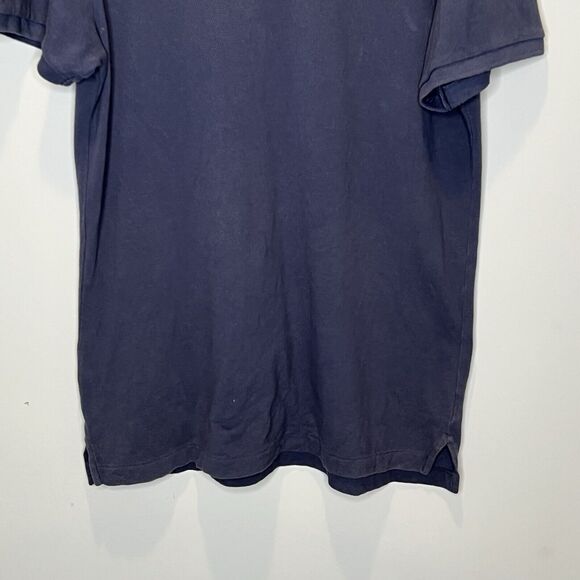 Polo Jeans Company Shirt Men’s Large Blue Short Sleeve Collared Rugby 67 Vintage - Picture 9 of 10